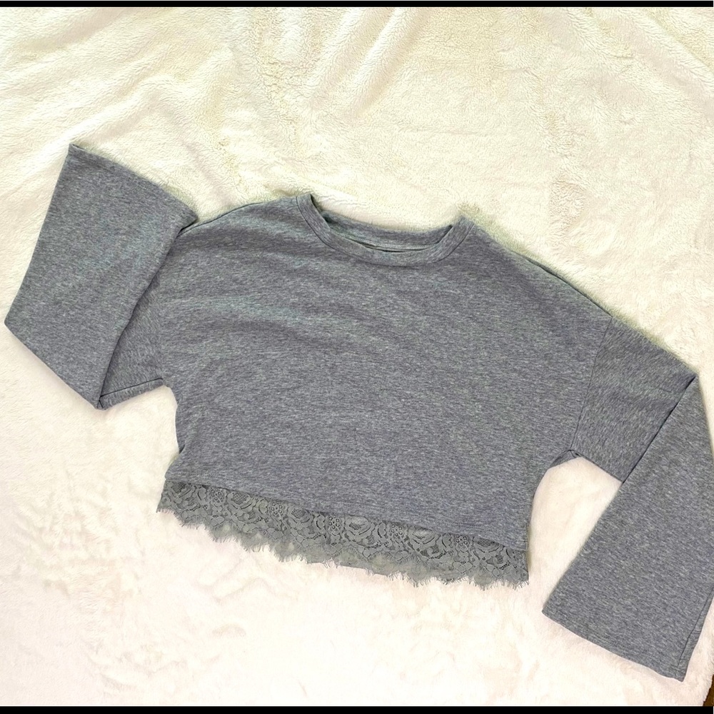 Xhiliration Longsleeve Crop Top